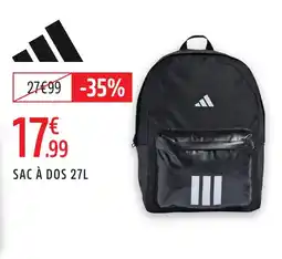Intersport Adidas sac à dos offre
