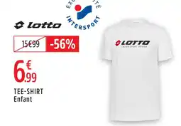 Intersport Lotto tee-shirt enfant offre