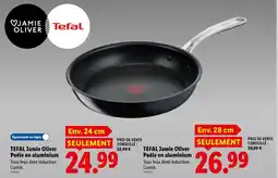 Lidl Tefal jamie oliver poêle en aluminium 24 cm offre