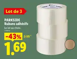 Lidl Parkside rubans adhésifs offre