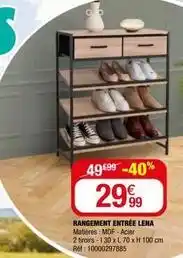 La Foir'Fouille Rangement entree offre