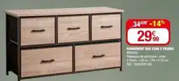 La Foir'Fouille Rangement bas leira 5 trours offre