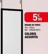 La Foir'Fouille Miroir de porte offre