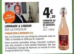 E.Leclerc Sucre d'orge - limonade au coquelicot de semours offre