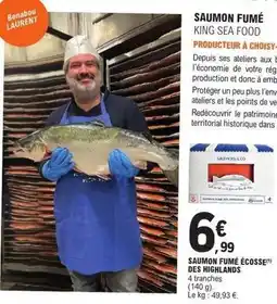 E.Leclerc King - saumon fumé écosse offre