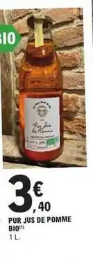 E.Leclerc Pur jus de pomme offre