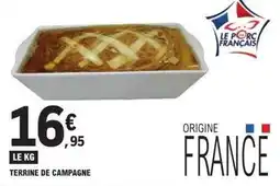 E.Leclerc Terrine de campagne offre