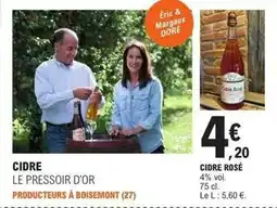 E.Leclerc Cidre rose offre