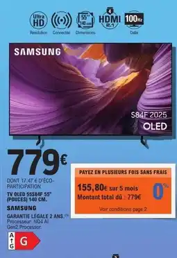 E.Leclerc Samsung - smartphone galaxy s846 offre