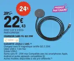 E.Leclerc Apple - chargeur sans fil offre
