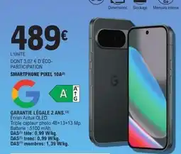 E.Leclerc Smartphone pixel 10a offre