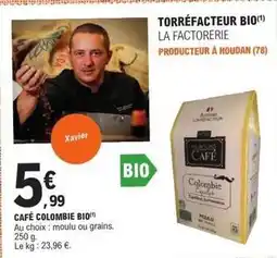 E.Leclerc Café colombie bio offre