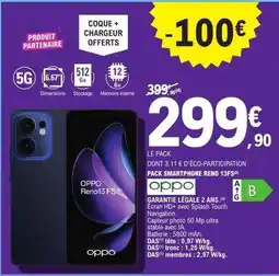 E.Leclerc Oppo - coque + chargeur offerts offre