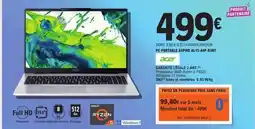 E.Leclerc Acer - garbante legal 2 aa-xl offre