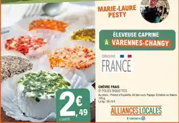 E.Leclerc E.leclerc - chèvre frais offre