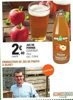 E.Leclerc E.leclerc - jus de pomme offre