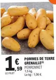 E.Leclerc Pommes de terre grenaille offre