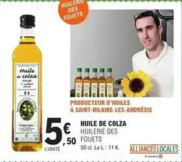 E.Leclerc E.leclerc - huile de colza offre