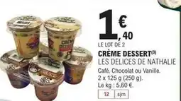 E.Leclerc Crème dessert offre