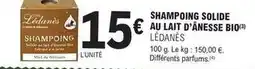 E.Leclerc Shampoing solide au lait d'anesse bio offre
