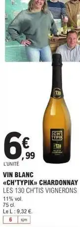 E.Leclerc Vin blanc offre