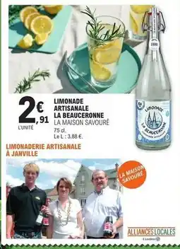 E.Leclerc E.leclerc - limonade artisanale offre
