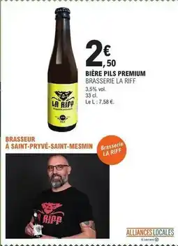 E.Leclerc E.leclerc - bière pils premium brasserie offre