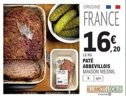 E.Leclerc E.leclerc - pate abbevillois offre