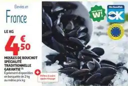 Auchan Supermarché Mr.goodfish - moules de bouchot spécialité traditionnelle garantie offre