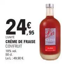 E.Leclerc Crème de fraise offre