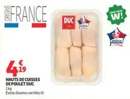 Auchan Supermarché Duc - hauts de cuisses de poulet offre