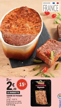 E.Leclerc Express Terrine ou potager offre