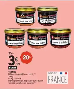 E.Leclerc Express Signal - terrine offre