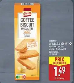 ALDI Biscotto - sables au beurre offre