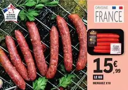 E.Leclerc Express Merguez x10 offre