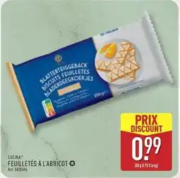 ALDI Cucina - feuilletes a l'abricot offre