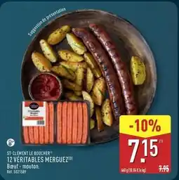 ALDI St-clement le boucher - merguez offre