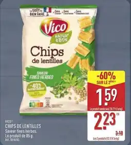 ALDI Vico - chips de lentilles offre