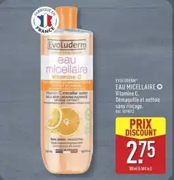 ALDI Evoluderm - eau micellaire offre