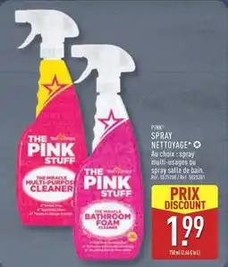 ALDI The pink stuff - spray nettoyage offre