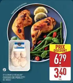 ALDI St-clement le volailler - cuisses de poulet offre