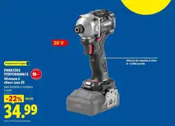 Lidl Parkside - performance vineras a fil offre