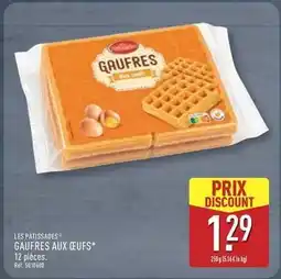 ALDI Les pâtissades - gaufres aux œufs offre