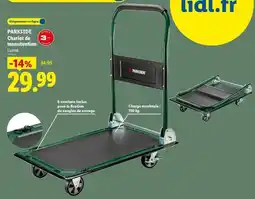 Lidl Parkside - charotecteria offre