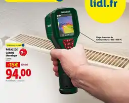 Lidl Parkside - caméra thermique offre
