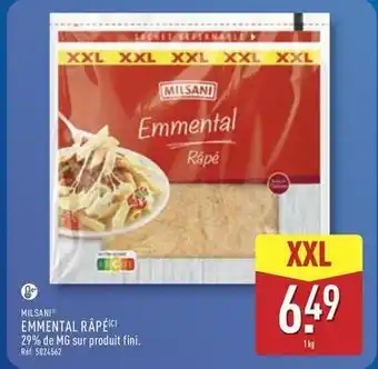 ALDI Milsani - emmental rape offre