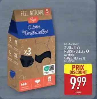 Feel natural - culottes menstruelles