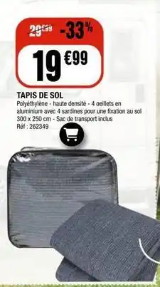 La Foir'Fouille Tapis de sol offre