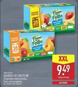 ALDI Pom'potes - gourdes de fruits offre