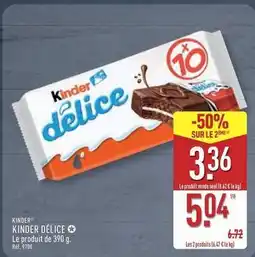 ALDI Ferrero - kinder délice offre